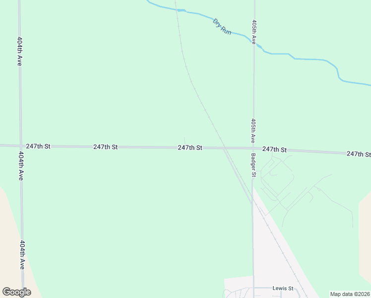 map of restaurants, bars, coffee shops, grocery stores, and more near 40401-40481 247th Street in Mitchell