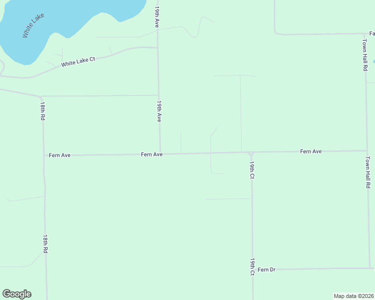 map of restaurants, bars, coffee shops, grocery stores, and more near W1625 Fern Avenue in Montello
