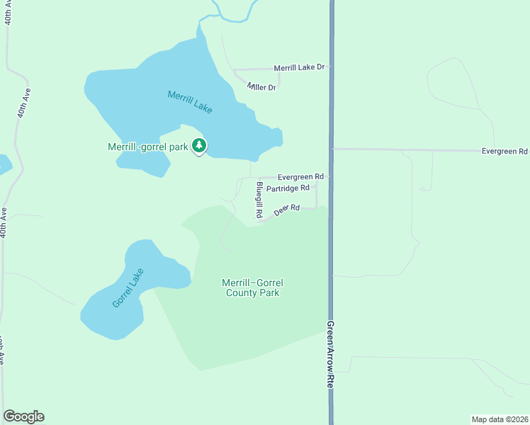 map of restaurants, bars, coffee shops, grocery stores, and more near 3191 Deer Road in Sears