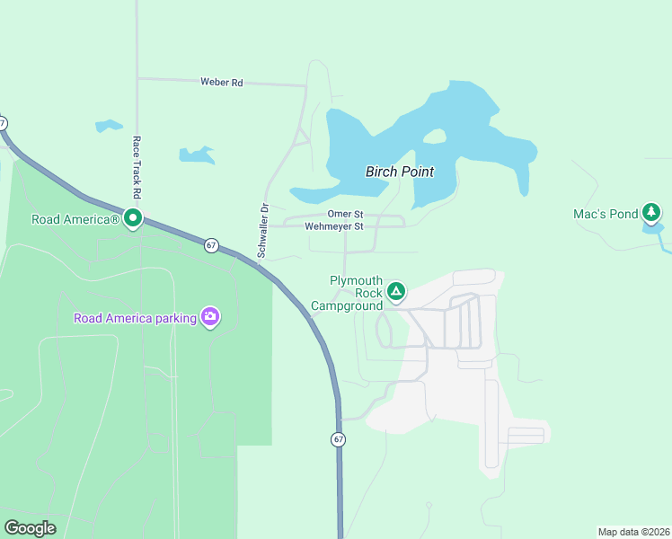 map of restaurants, bars, coffee shops, grocery stores, and more near W5715 Summit Woods Lane in Plymouth