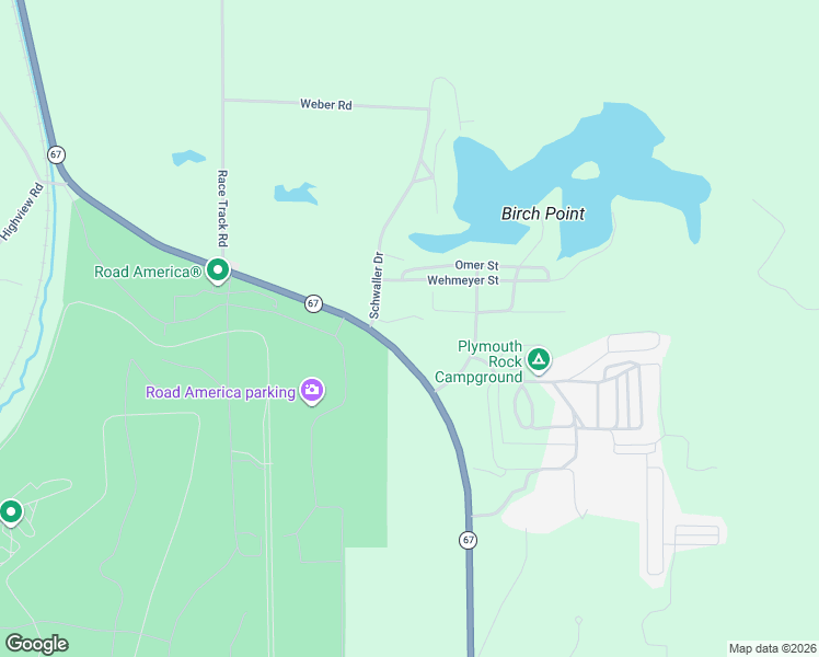 map of restaurants, bars, coffee shops, grocery stores, and more near W5762 Dutchess Court in Plymouth