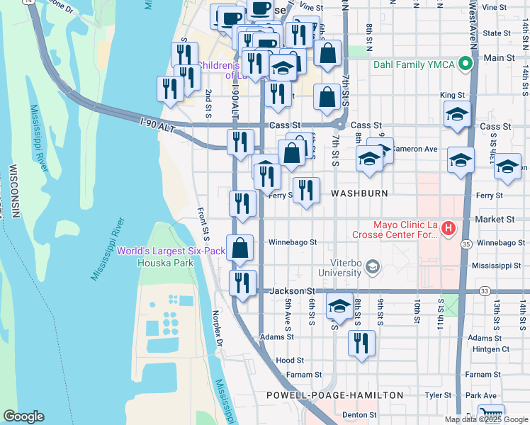 823 4th Street South, La Crosse WI Walk Score