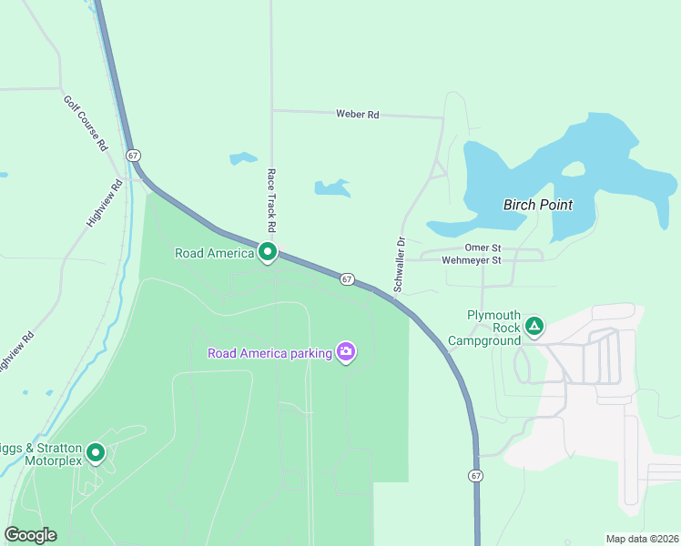 map of restaurants, bars, coffee shops, grocery stores, and more near W5770 Dutchess Court in Plymouth