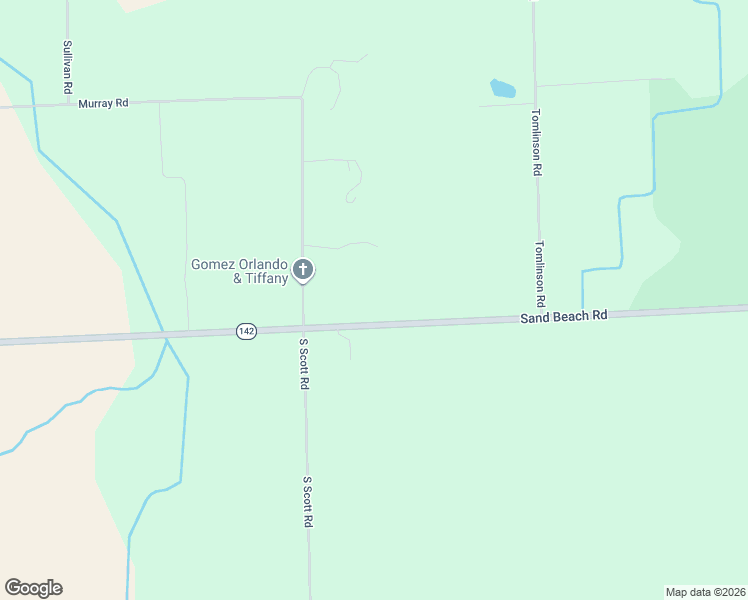 map of restaurants, bars, coffee shops, grocery stores, and more near 2821 Sand Beach Road in Bad Axe