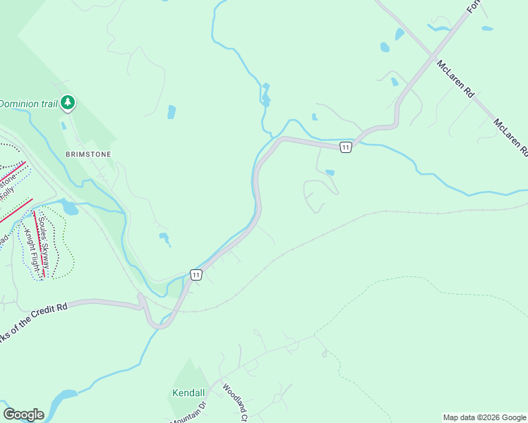 map of restaurants, bars, coffee shops, grocery stores, and more near 1587 Forks of the Credit Road in Caledon Village