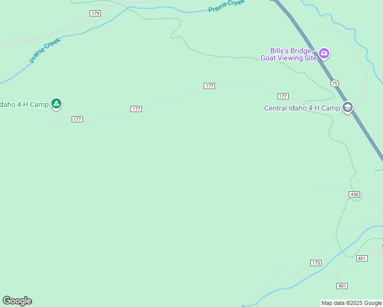 map of restaurants, bars, coffee shops, grocery stores, and more near Forest Road 177 in Ketchum