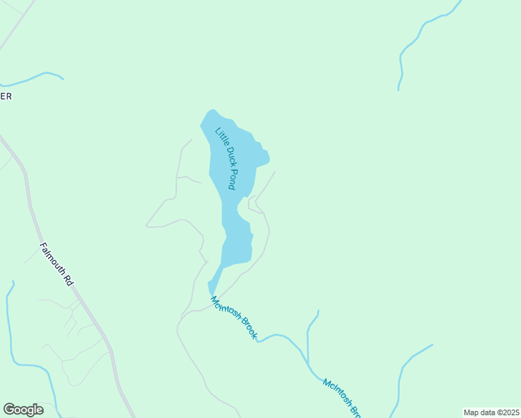 map of restaurants, bars, coffee shops, grocery stores, and more near 25 Little Duck Pond Road in Windham