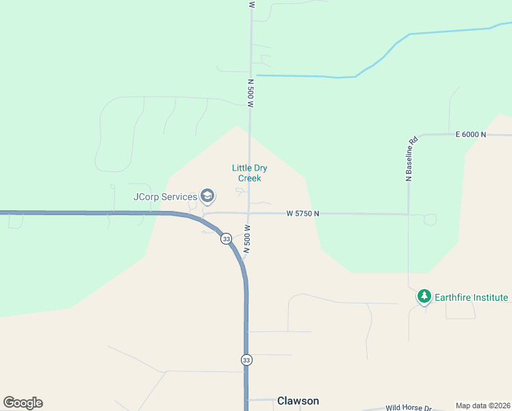map of restaurants, bars, coffee shops, grocery stores, and more near 576-588 North 500 West in Tetonia