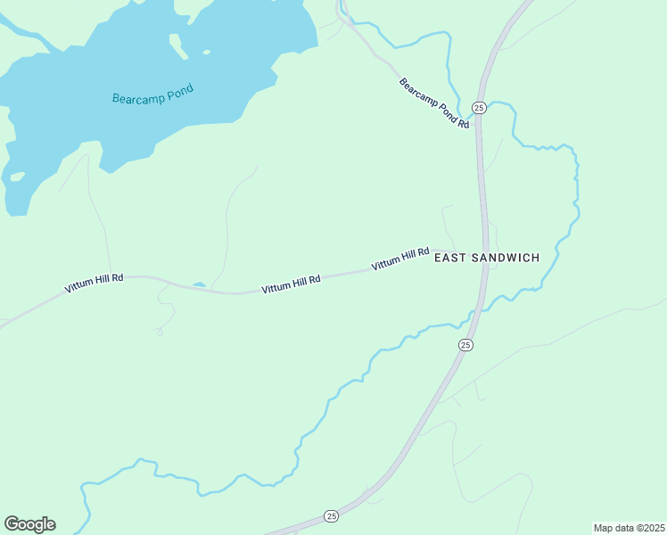 map of restaurants, bars, coffee shops, grocery stores, and more near 254 Vittum Hill Road in Sandwich