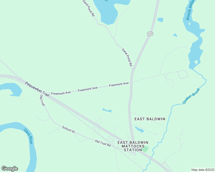 map of restaurants, bars, coffee shops, grocery stores, and more near 50 Freemont Avenue in Baldwin