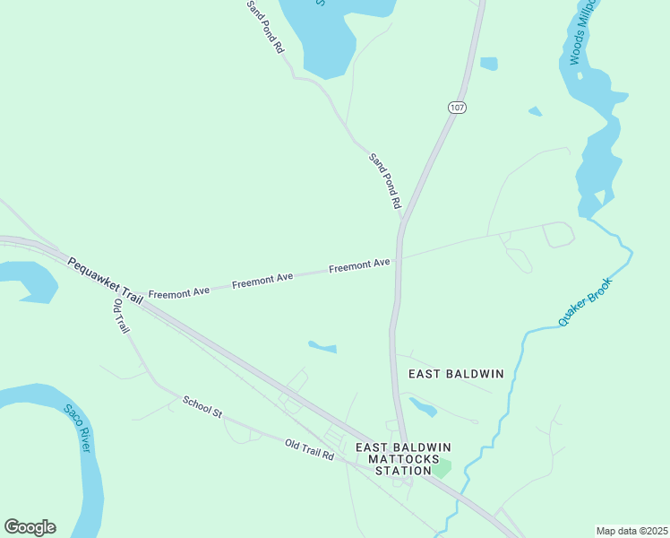 map of restaurants, bars, coffee shops, grocery stores, and more near 50 Freemont Avenue in Baldwin