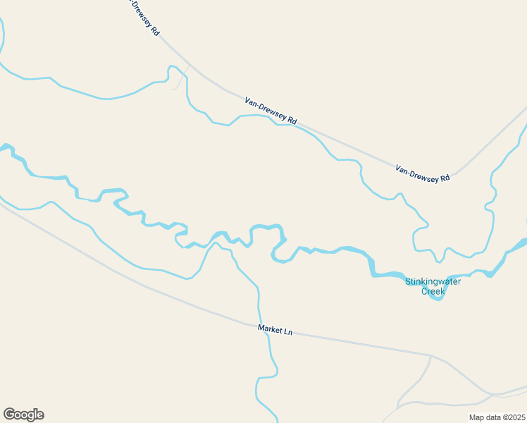 map of restaurants, bars, coffee shops, grocery stores, and more near 80108 Van-Drewsey Road in Drewsey