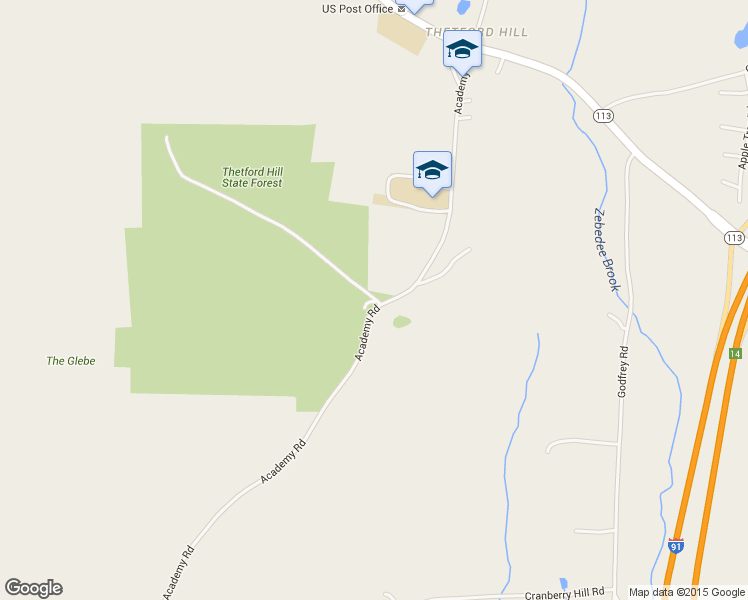 map of restaurants, bars, coffee shops, grocery stores, and more near 622 Academy Road in Thetford