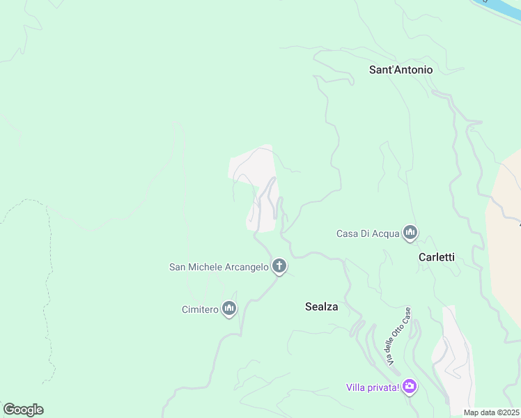 map of restaurants, bars, coffee shops, grocery stores, and more near 193 Via delle Otto Case in Provincia di Imperia