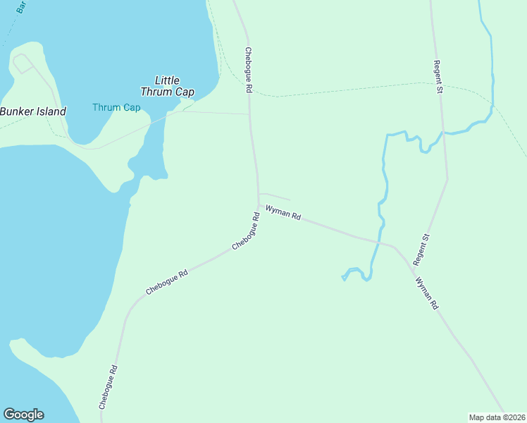 map of restaurants, bars, coffee shops, grocery stores, and more near 2390 Chebogue Road in Yarmouth