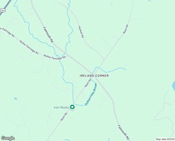 map of restaurants, bars, coffee shops, grocery stores, and more near 226 Falmouth Road in Windham