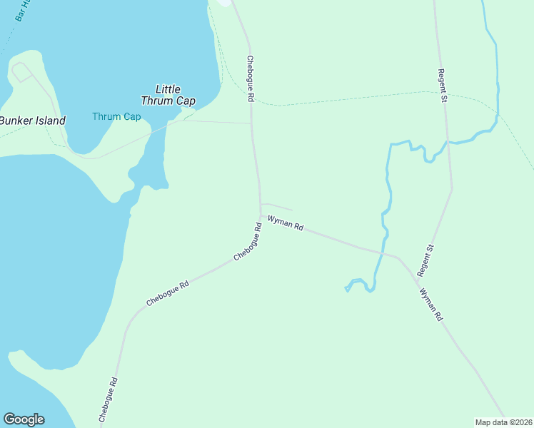 map of restaurants, bars, coffee shops, grocery stores, and more near 2390 Chebogue Road in Yarmouth