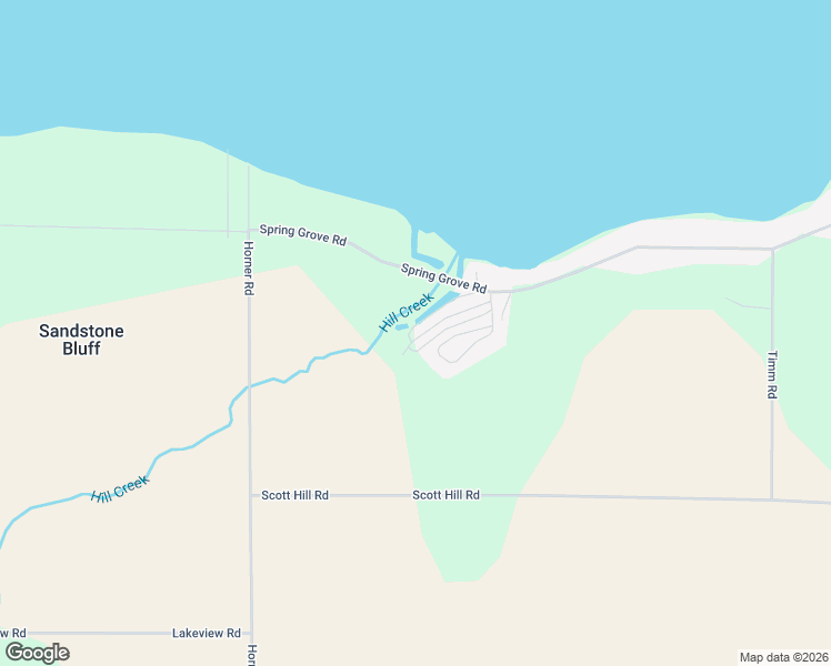 map of restaurants, bars, coffee shops, grocery stores, and more near W1325 Spring Grove Road in Ripon