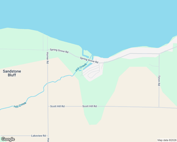 map of restaurants, bars, coffee shops, grocery stores, and more near W1325 Spring Grove Road in Ripon