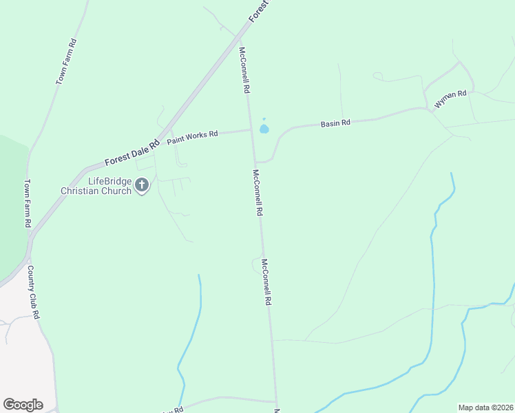 map of restaurants, bars, coffee shops, grocery stores, and more near 421 McConnell Road in Brandon