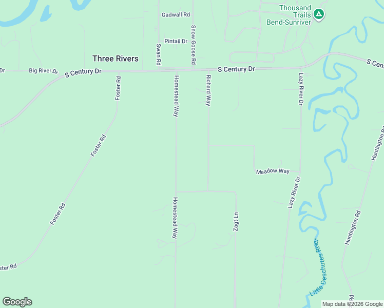 map of restaurants, bars, coffee shops, grocery stores, and more near 55471 Richard Way in Bend