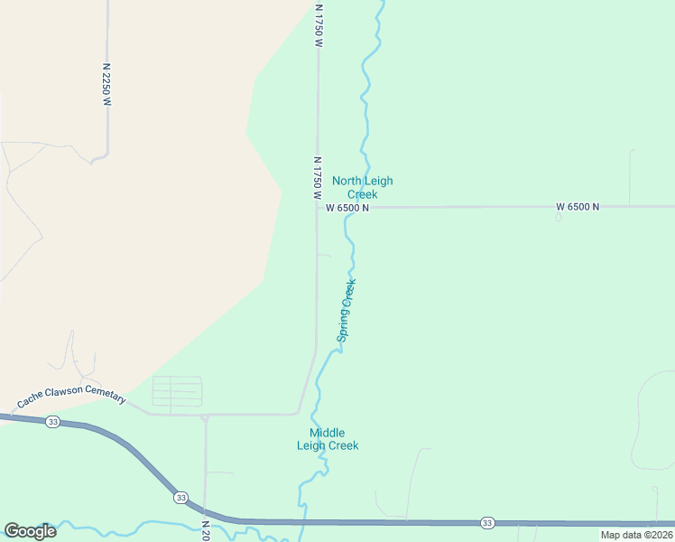 map of restaurants, bars, coffee shops, grocery stores, and more near 6359 North 1750 West in Tetonia