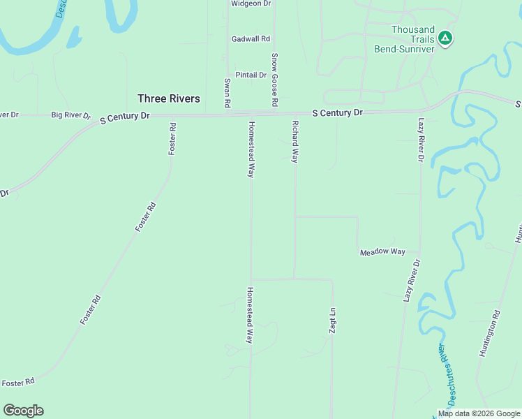 map of restaurants, bars, coffee shops, grocery stores, and more near 55486 Homestead Way in Bend