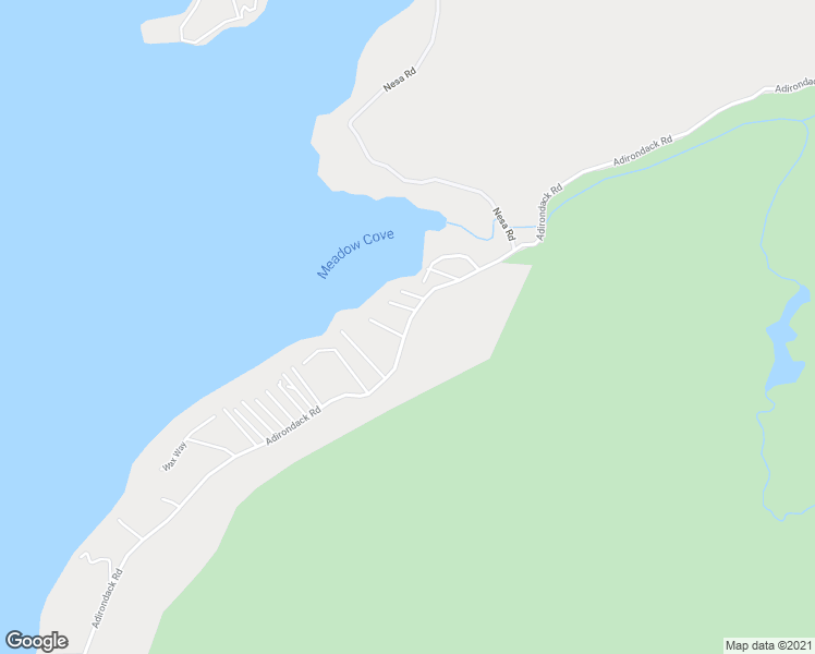 map of restaurants, bars, coffee shops, grocery stores, and more near East Shore Road in Schroon Lake