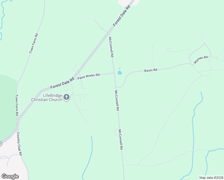 map of restaurants, bars, coffee shops, grocery stores, and more near 421 McConnell Road in Brandon