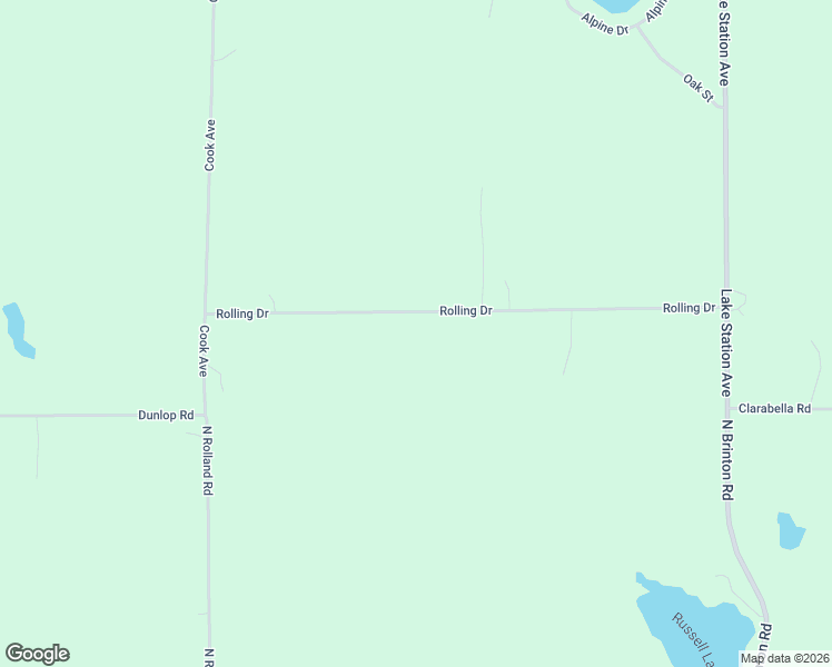 map of restaurants, bars, coffee shops, grocery stores, and more near 8400 Rolling Road in Lake