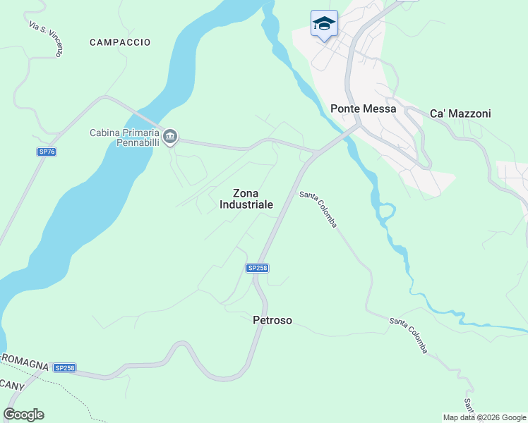 map of restaurants, bars, coffee shops, grocery stores, and more near 18a Via Gianbattista Morgagni in Ponte Messa