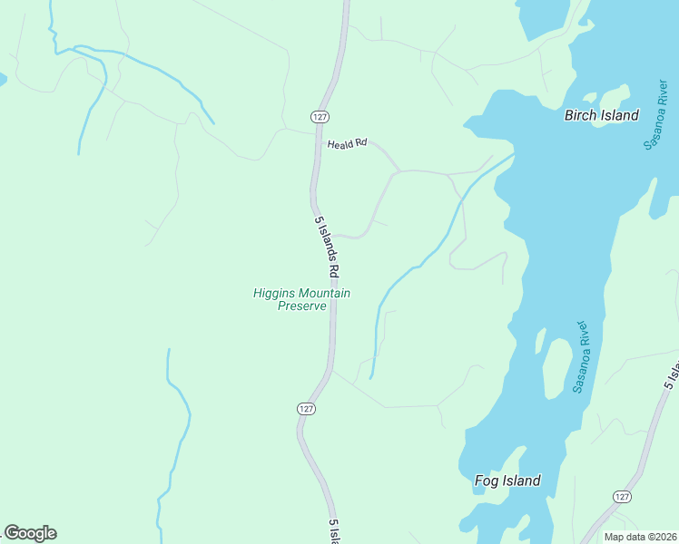 map of restaurants, bars, coffee shops, grocery stores, and more near 584 5 Islands Road in Georgetown