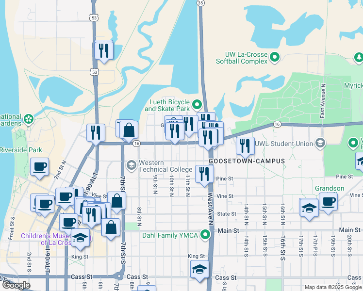 1022 La Crosse Street, La Crosse WI Walk Score