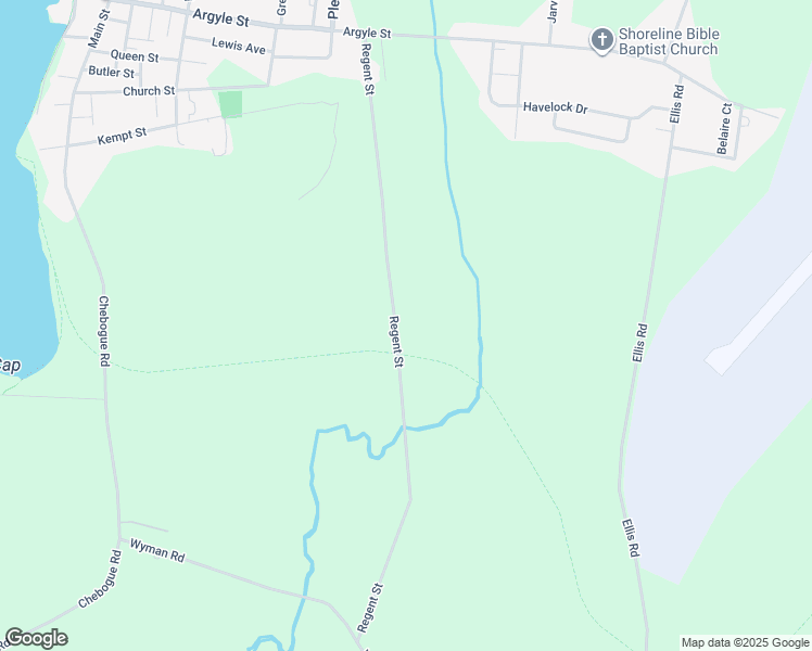 map of restaurants, bars, coffee shops, grocery stores, and more near 100 Regent Street in Yarmouth