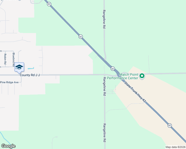 map of restaurants, bars, coffee shops, grocery stores, and more near Garton Road in Sheboygan