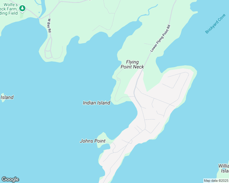 map of restaurants, bars, coffee shops, grocery stores, and more near 49 Shore Drive in Freeport