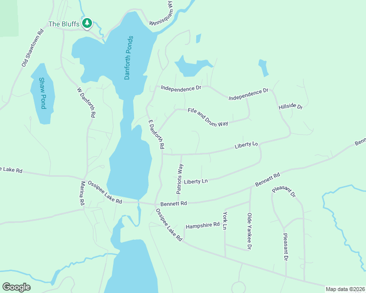 map of restaurants, bars, coffee shops, grocery stores, and more near 3 Powder Horn Lane in Freedom
