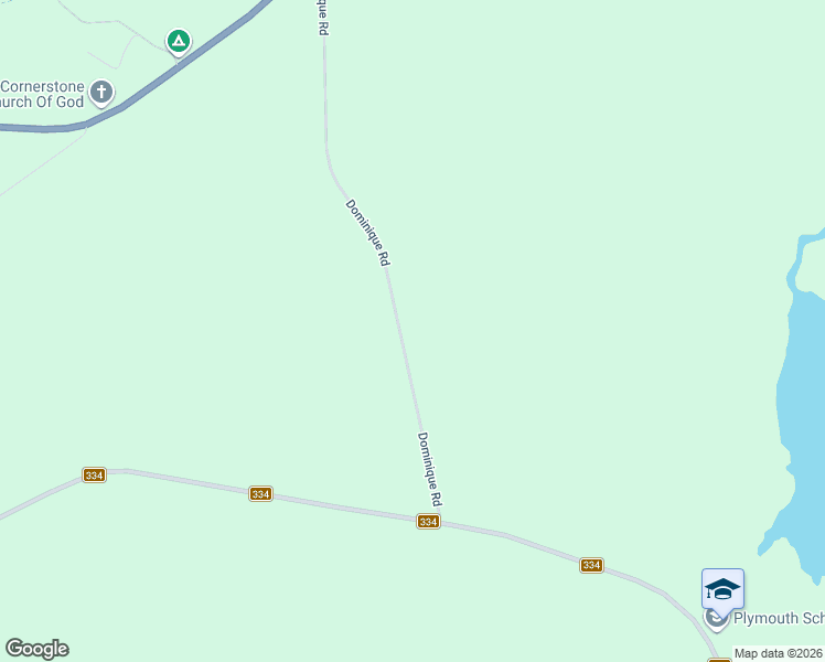 map of restaurants, bars, coffee shops, grocery stores, and more near 243 Dominique Road in Yarmouth