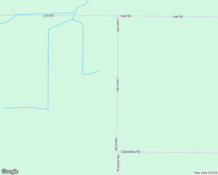 map of restaurants, bars, coffee shops, grocery stores, and more near 5750 Lewis Road in Coleman