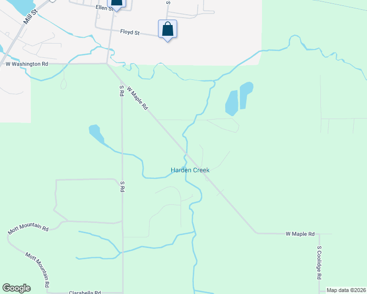 map of restaurants, bars, coffee shops, grocery stores, and more near 630 West Maple Road in Farwell