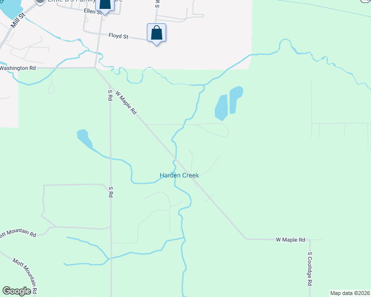 map of restaurants, bars, coffee shops, grocery stores, and more near 630 West Maple Road in Farwell