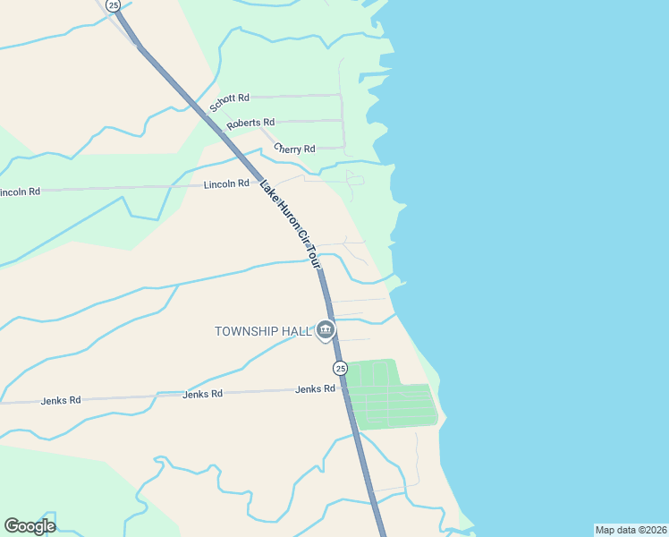 map of restaurants, bars, coffee shops, grocery stores, and more near 1101 South Lake Shore Road in Harbor Beach