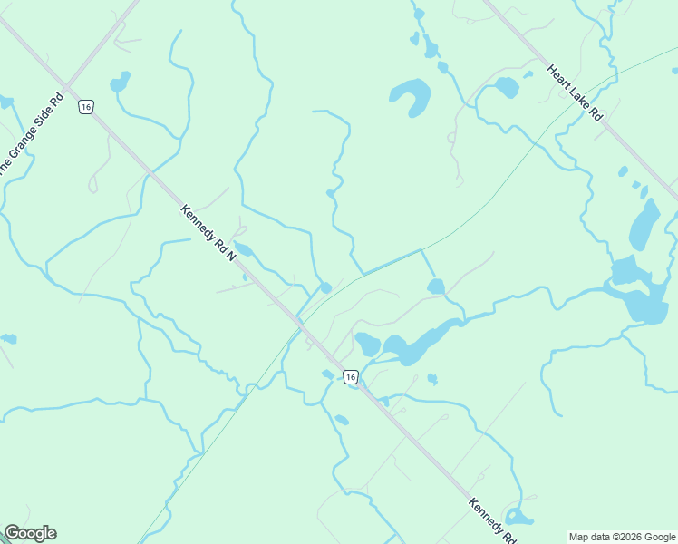map of restaurants, bars, coffee shops, grocery stores, and more near Caledon Trailway Path in Caledon