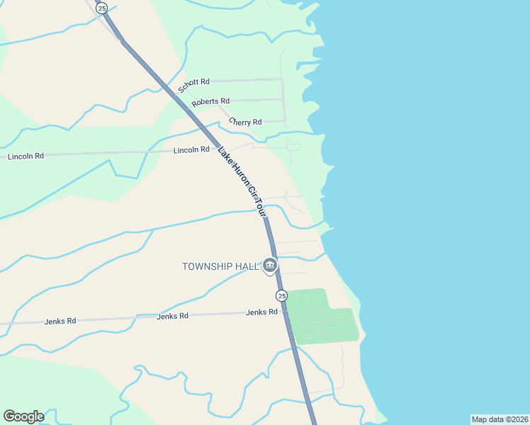 map of restaurants, bars, coffee shops, grocery stores, and more near 1101 South Lake Shore Road in Harbor Beach