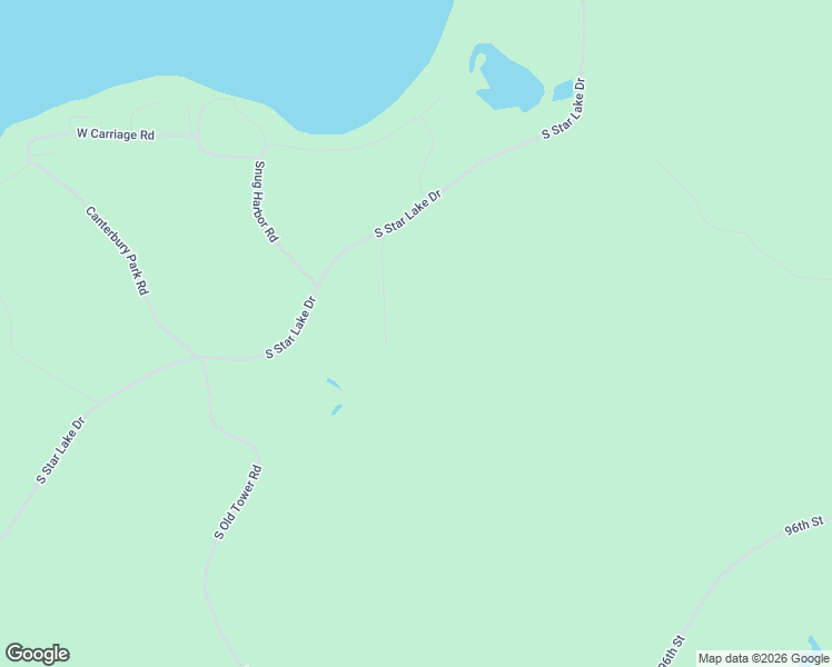 map of restaurants, bars, coffee shops, grocery stores, and more near South Star Lake Drive in Baldwin