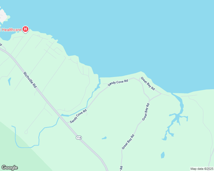 map of restaurants, bars, coffee shops, grocery stores, and more near 10 Sandy Cove Road Extension in Standish