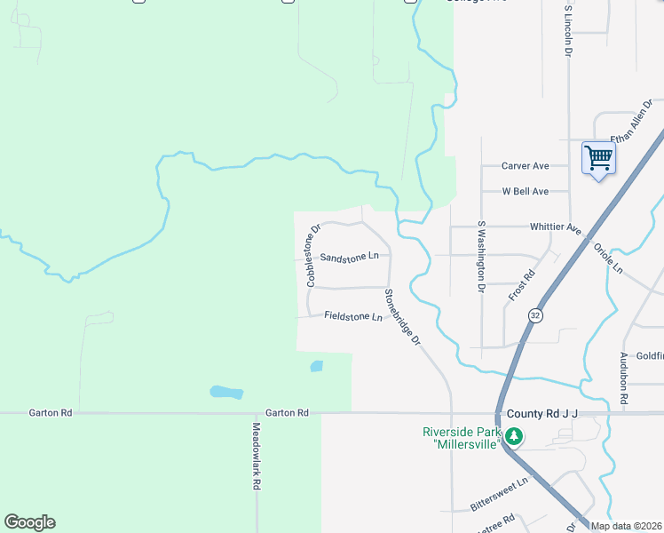 map of restaurants, bars, coffee shops, grocery stores, and more near 1612 Hedgestone Lane in Howards Grove