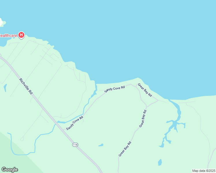 map of restaurants, bars, coffee shops, grocery stores, and more near 98 Sandy Cove Road in Standish