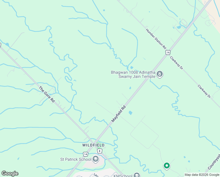 map of restaurants, bars, coffee shops, grocery stores, and more near in Regional Municipality of Peel