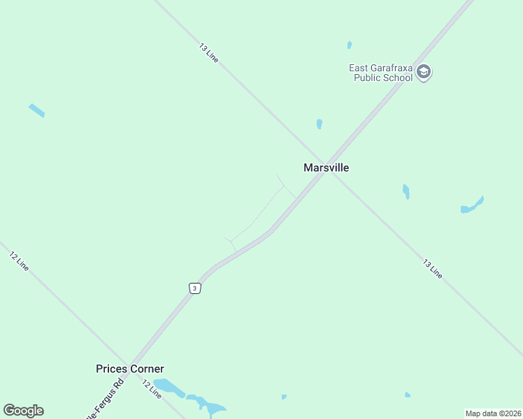 map of restaurants, bars, coffee shops, grocery stores, and more near 12 Victoria Boulevard in Dufferin County
